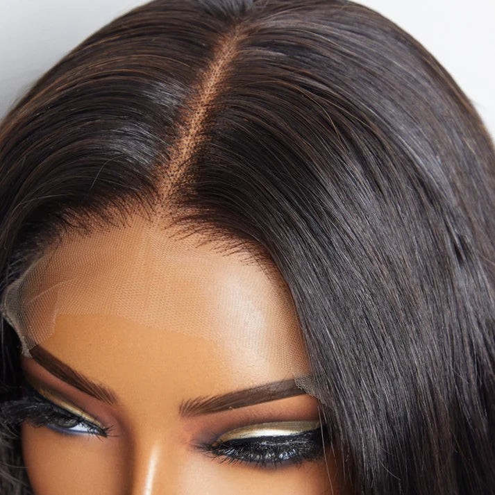 Amaury Hair & Skin Co. | Glueless Body Wave HD Lace Crown – Natural Black (1B)