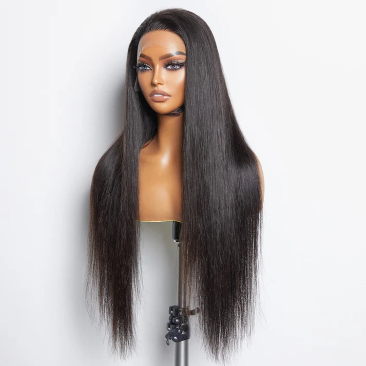 Amaury Hair & Skin Co. | Glueless Straight HD Lace Crown – Natural Black (1B)