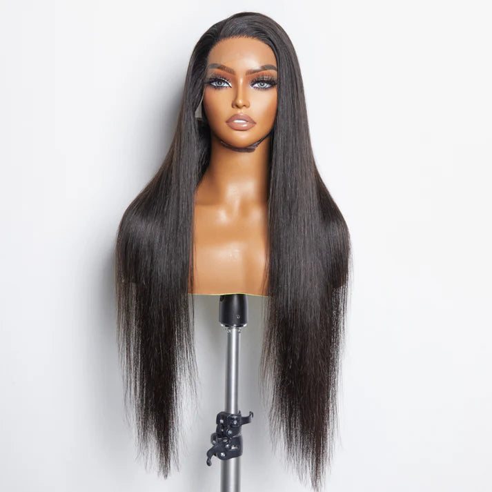 Amaury Hair & Skin Co. | Glueless Straight HD Lace Crown – Natural Black (1B)